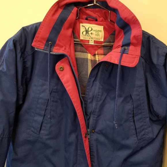 Haband For Her Ski Snow Parka Jacket Waterproof Pockets Zipper Blue Size 12/ 14 - Picture 4 of 16